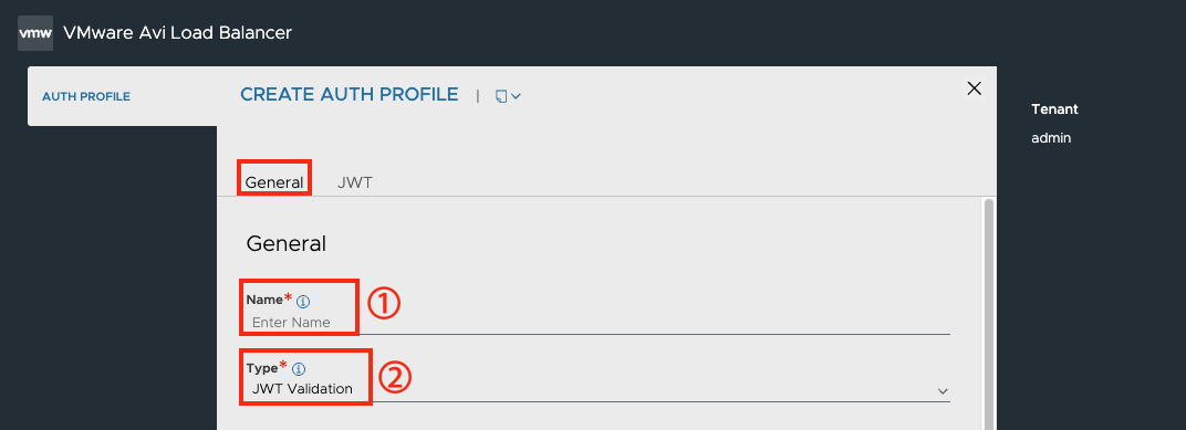 Auth Profile 화면