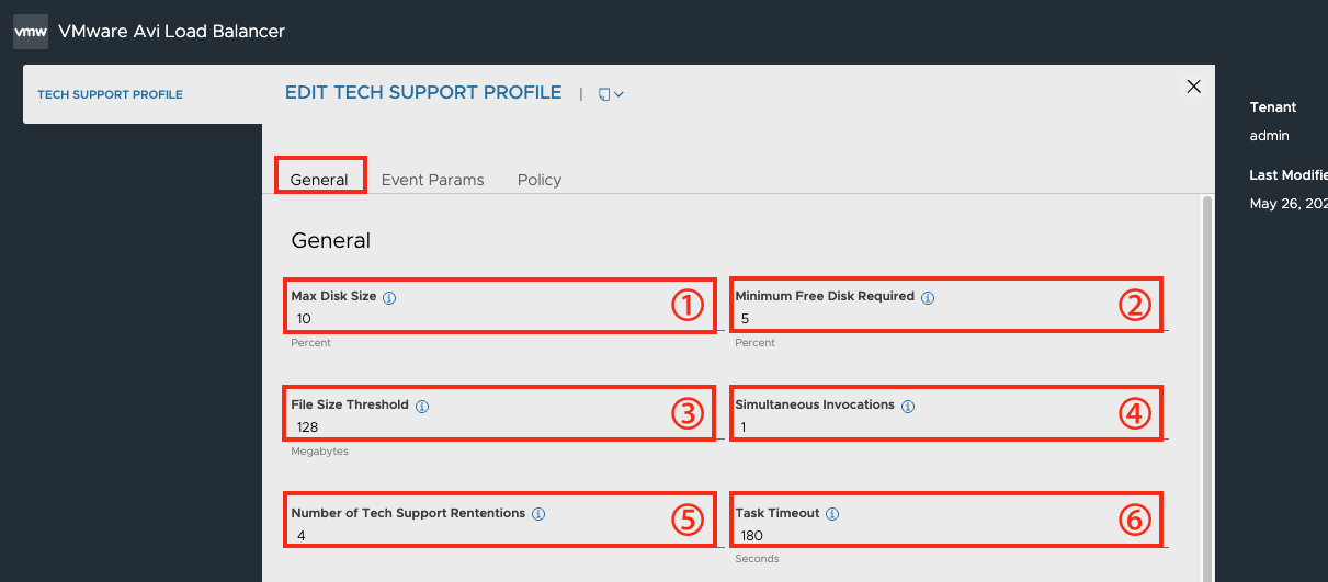 Tech Support 화면